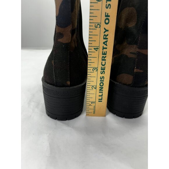 Madden Girl womens size 8 combat camoflage boot - Picture 11 of 16